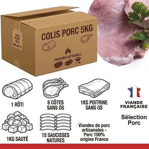 COLIS PORC 5KG