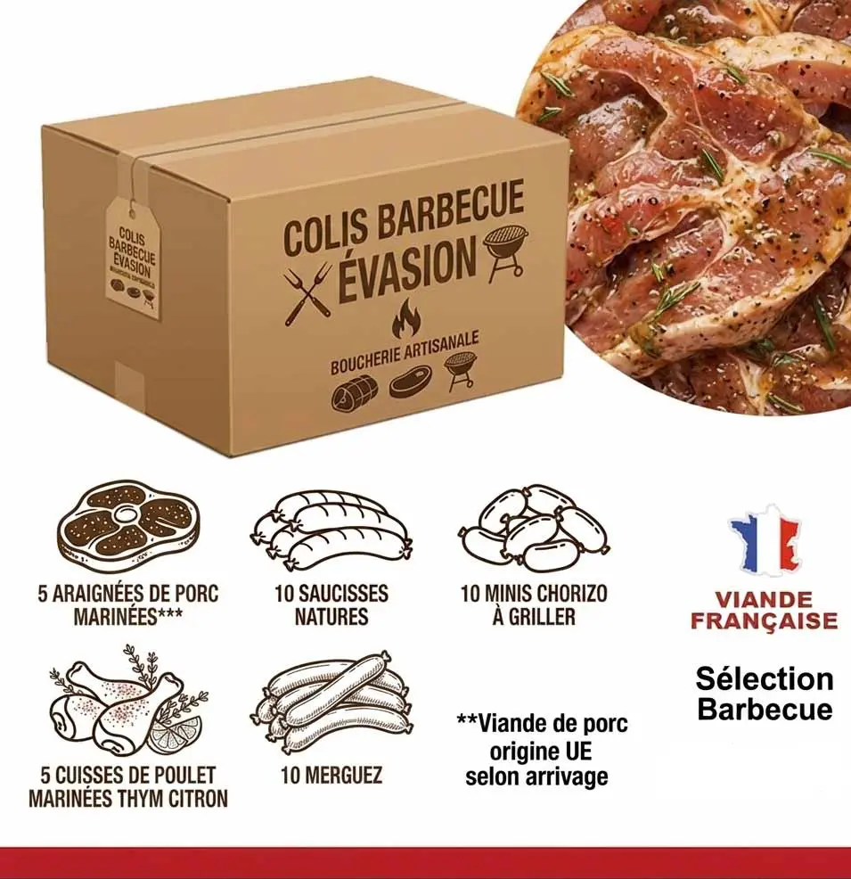 COLIS BARBECUE ÉVASION