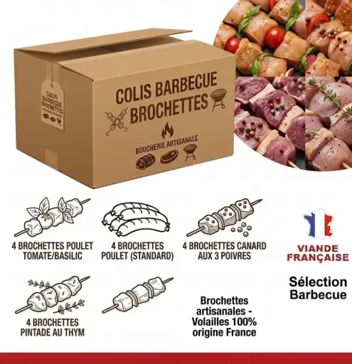 [COL-CLBB] COLIS BARBECUE BROCHETTES